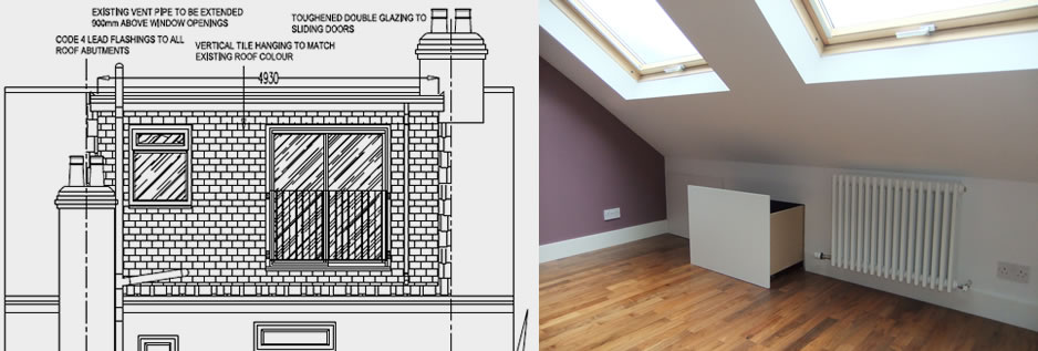 Loft conversion from concept to completion